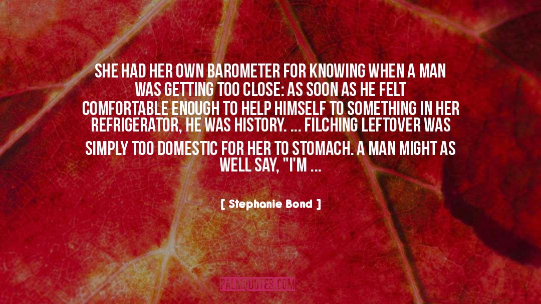Mystery Romance quotes by Stephanie Bond