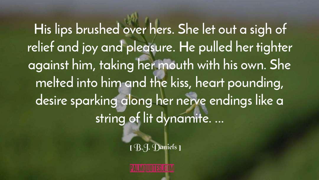 Mystery Romance quotes by B.J. Daniels