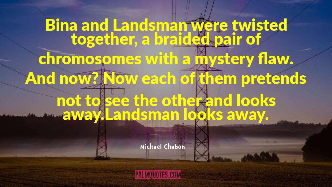 Mystery Series quotes by Michael Chabon