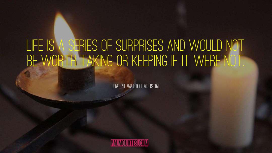 Mystery Series quotes by Ralph Waldo Emerson