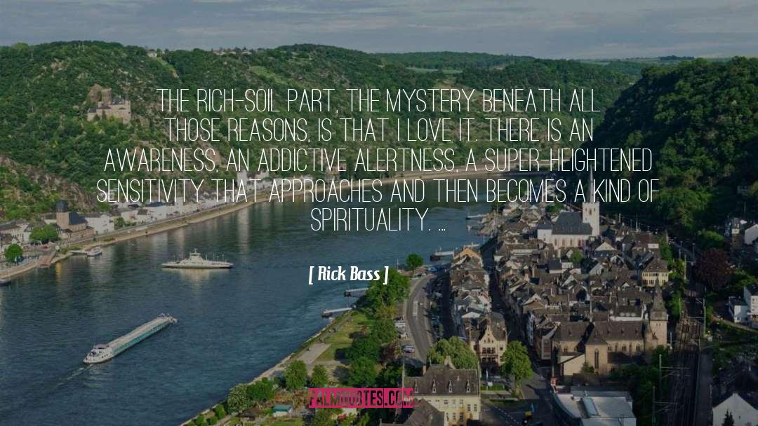 Mystery Suspsense quotes by Rick Bass