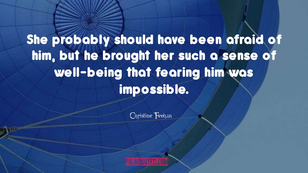 Mystery Thriller quotes by Christine Feehan