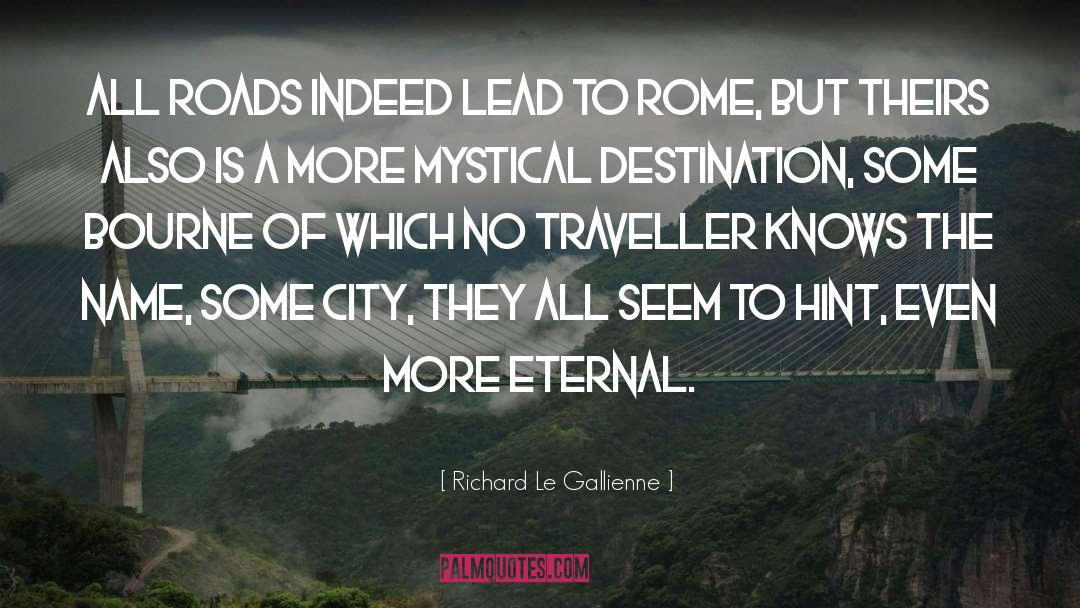 Mystical Encounter quotes by Richard Le Gallienne