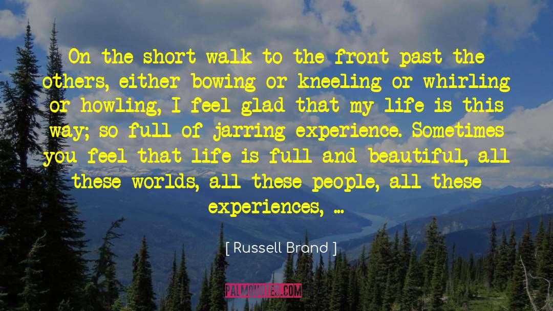Mystical Encounter quotes by Russell Brand