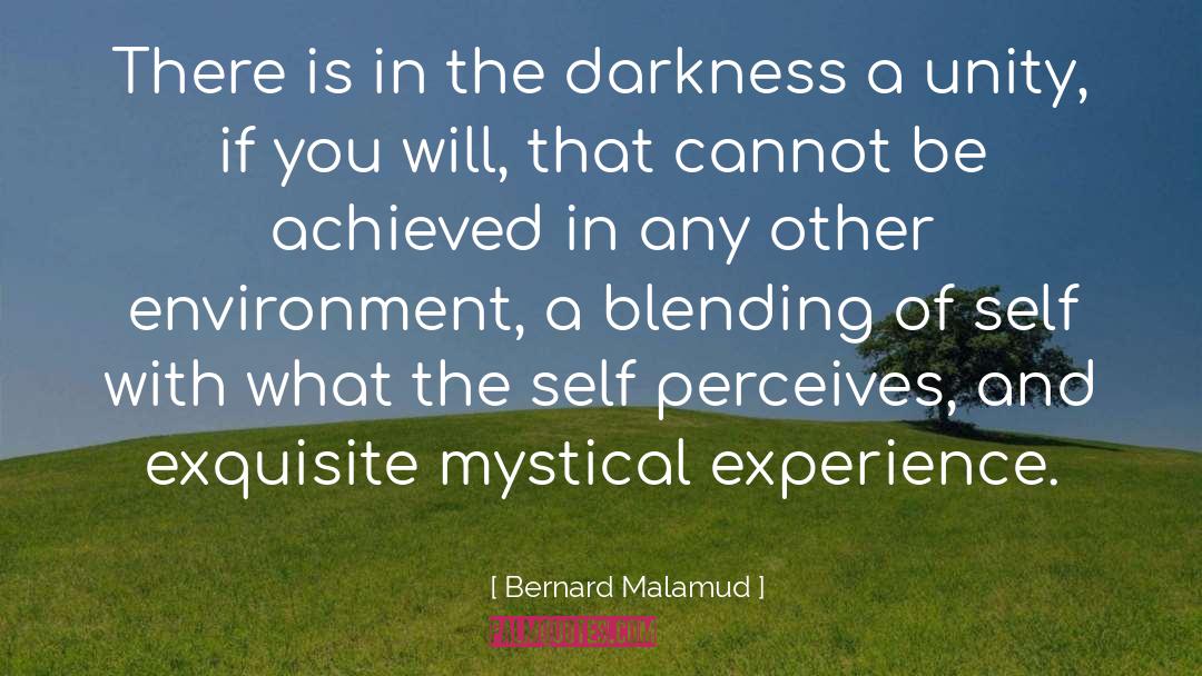Mystical Experiences quotes by Bernard Malamud