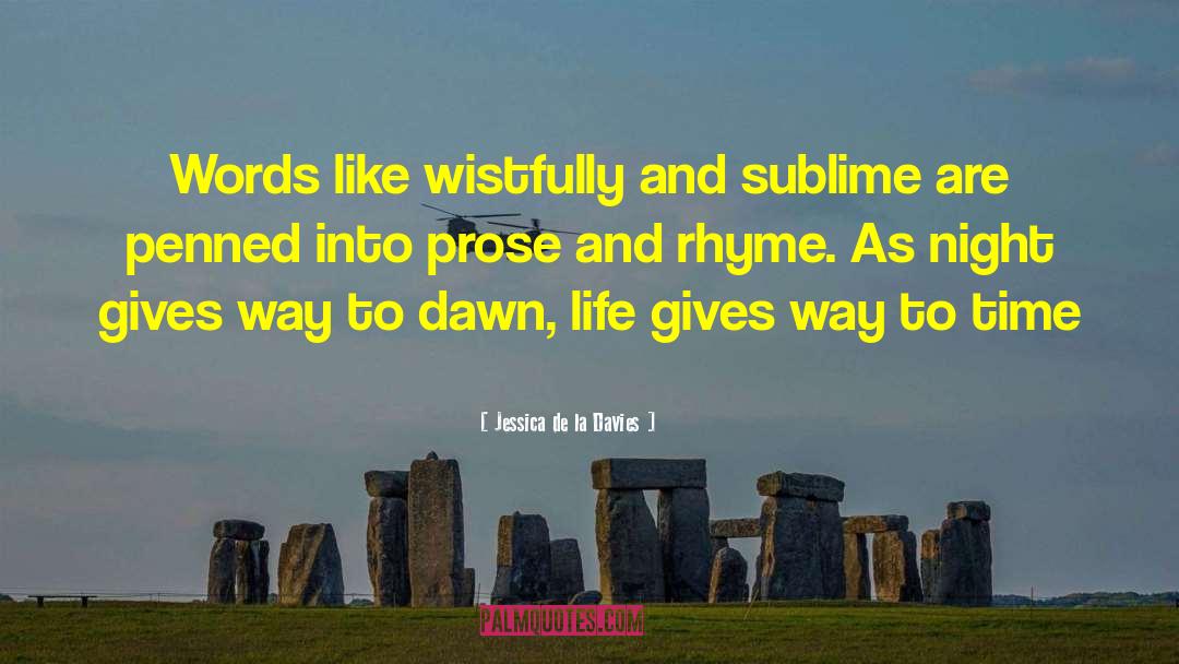 Mystical Poetry quotes by Jessica De La Davies