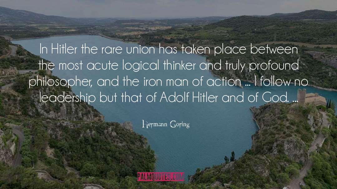 Mystical Union quotes by Hermann Goring