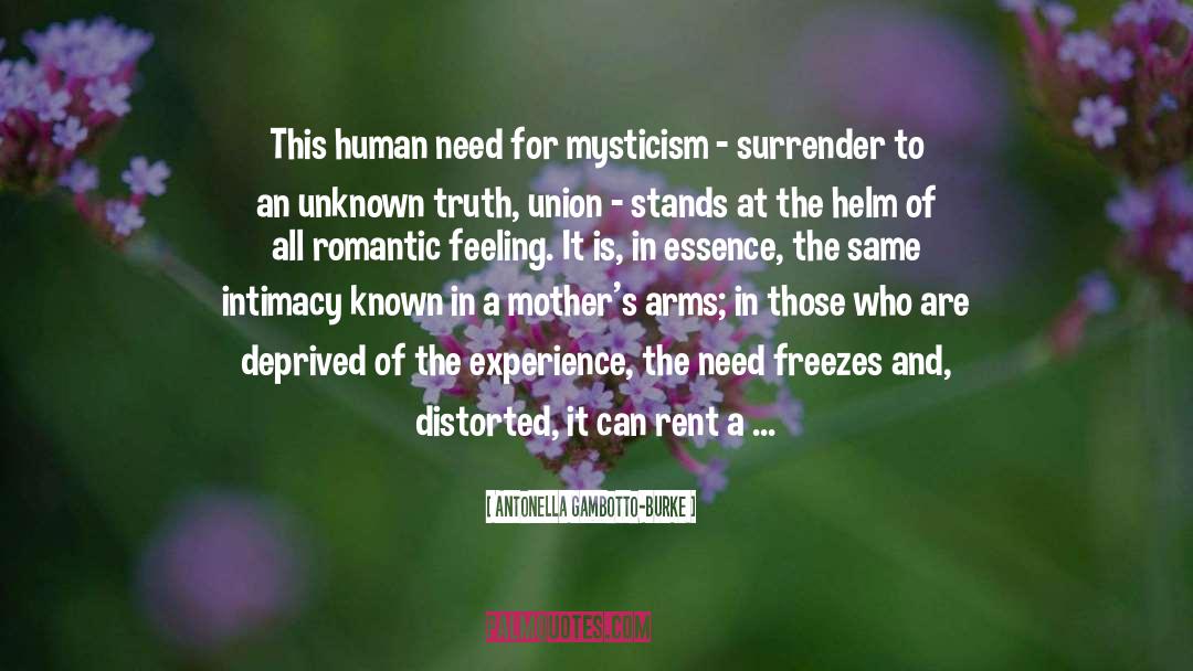 Mysticism quotes by Antonella Gambotto-Burke
