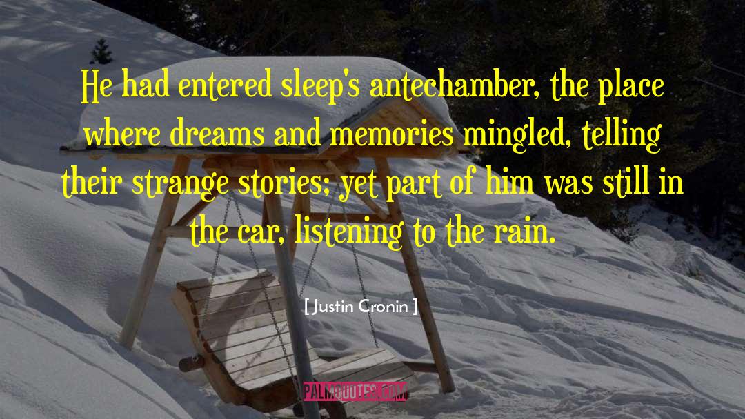 Myth Telling quotes by Justin Cronin