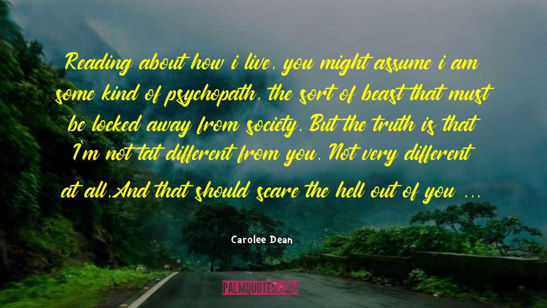 Mythological Beast quotes by Carolee Dean