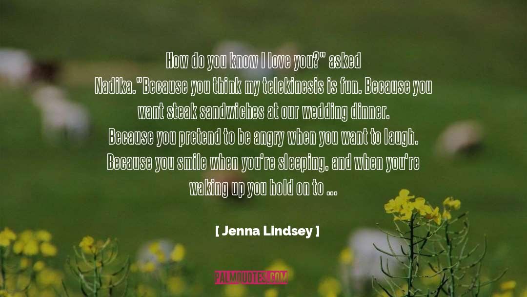 Mythological Fiction quotes by Jenna Lindsey