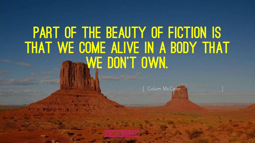 Mythological Fiction quotes by Colum McCann