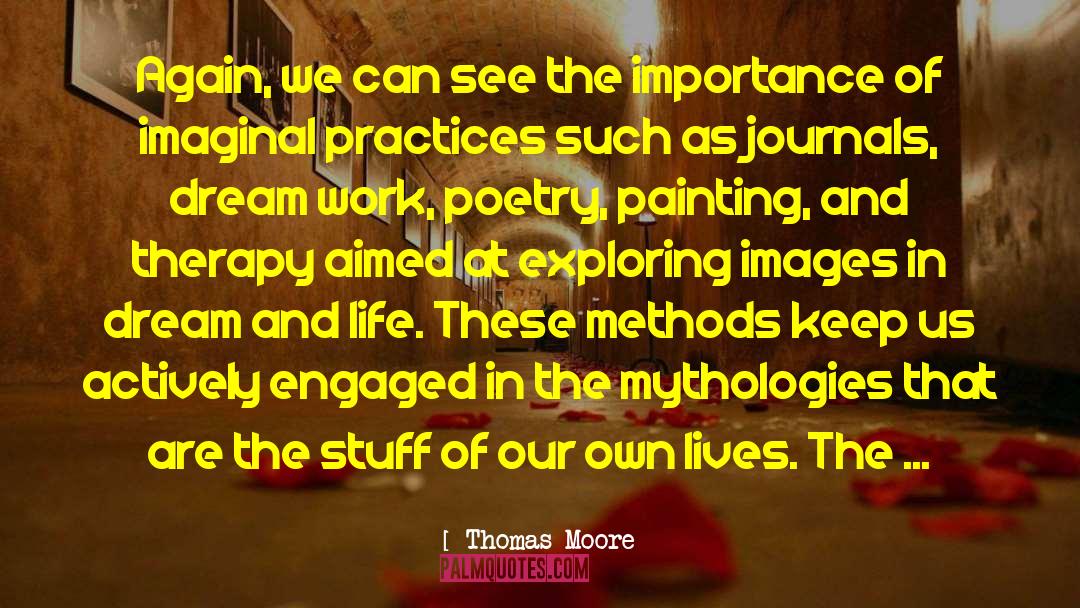 Mythologies quotes by Thomas Moore