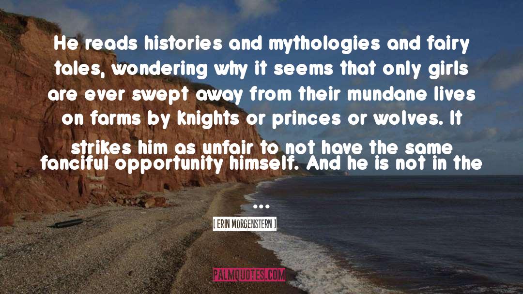 Mythologies quotes by Erin Morgenstern