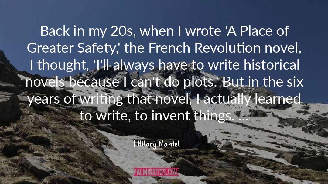 Na Plots In Pune quotes by Hilary Mantel