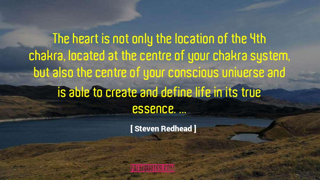 Nadi And Chakra quotes by Steven Redhead