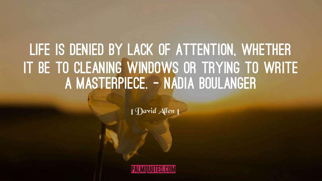 Nadia Maverick quotes by David Allen