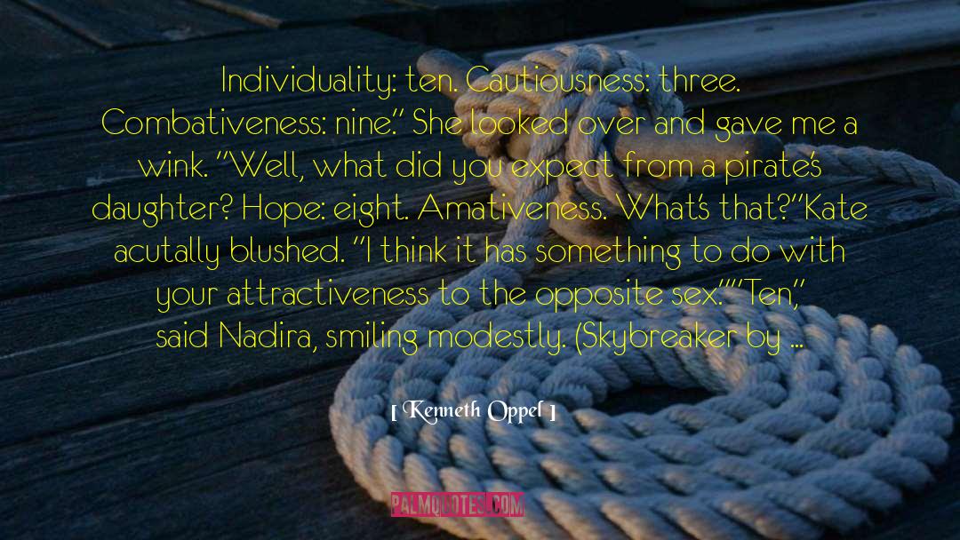 Nadira quotes by Kenneth Oppel