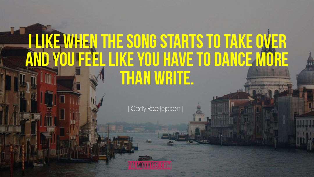 Nadtoikal Dance quotes by Carly Rae Jepsen
