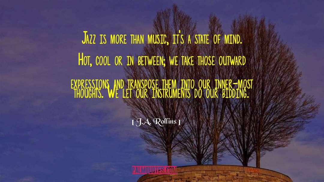 Nagasaka Jazz quotes by J.A. Rollins