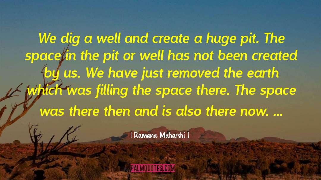 Naich Filling quotes by Ramana Maharshi