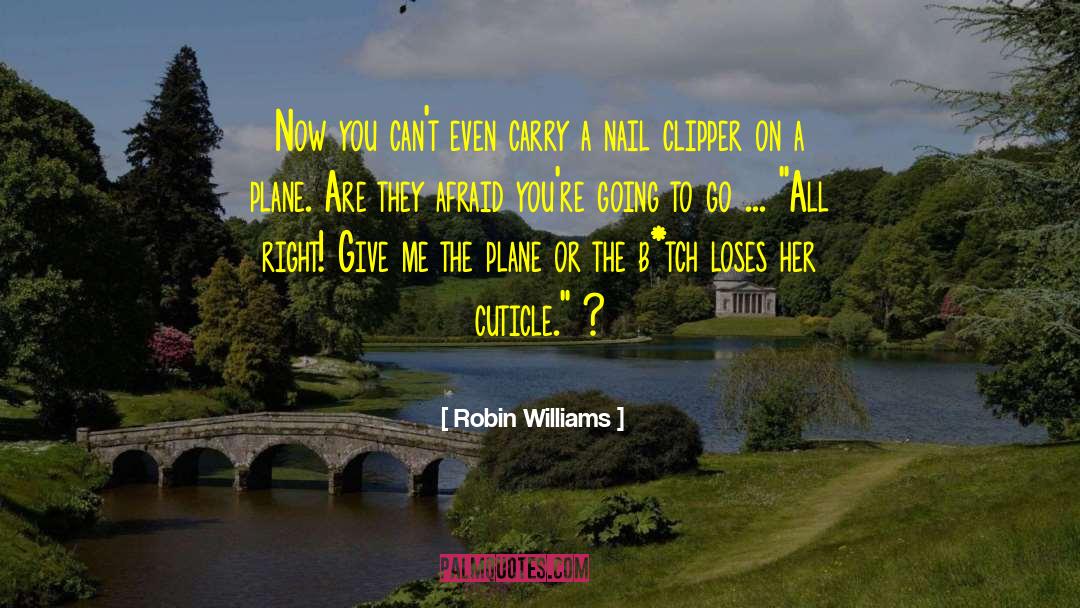 Nail quotes by Robin Williams