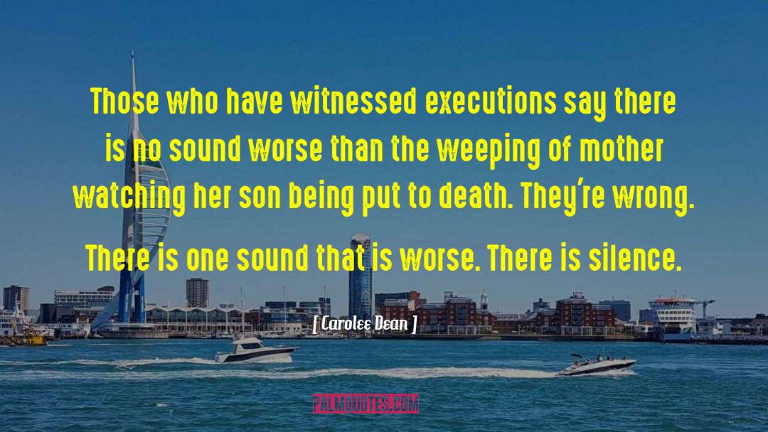 Najibullah Execution quotes by Carolee Dean