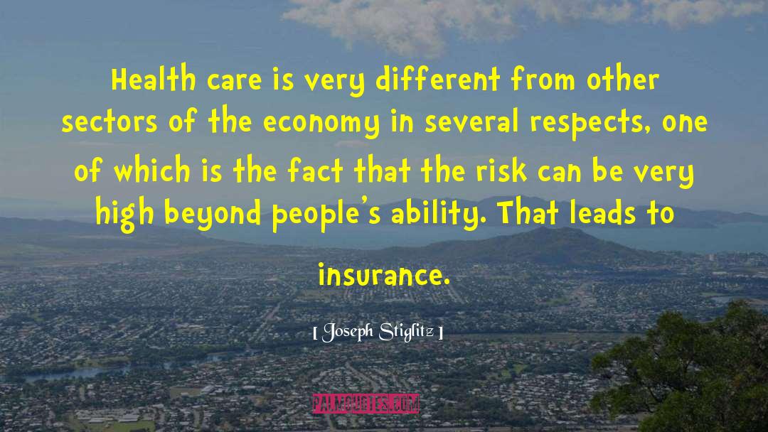 Nakazawa Insurance quotes by Joseph Stiglitz