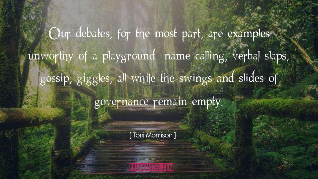 Name Calling quotes by Toni Morrison