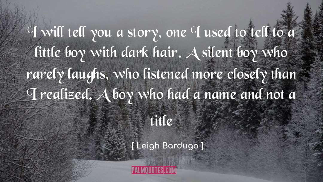 Name Calling quotes by Leigh Bardugo