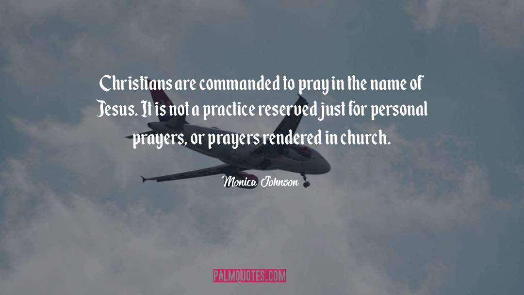 Name Of Jesus quotes by Monica Johnson