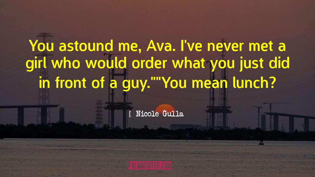 Nameless Girl quotes by Nicole Gulla