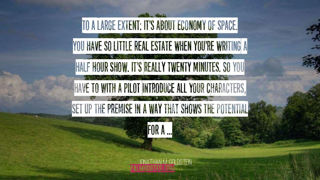 Nancekivell Estate quotes by Jonathan M. Goldstein