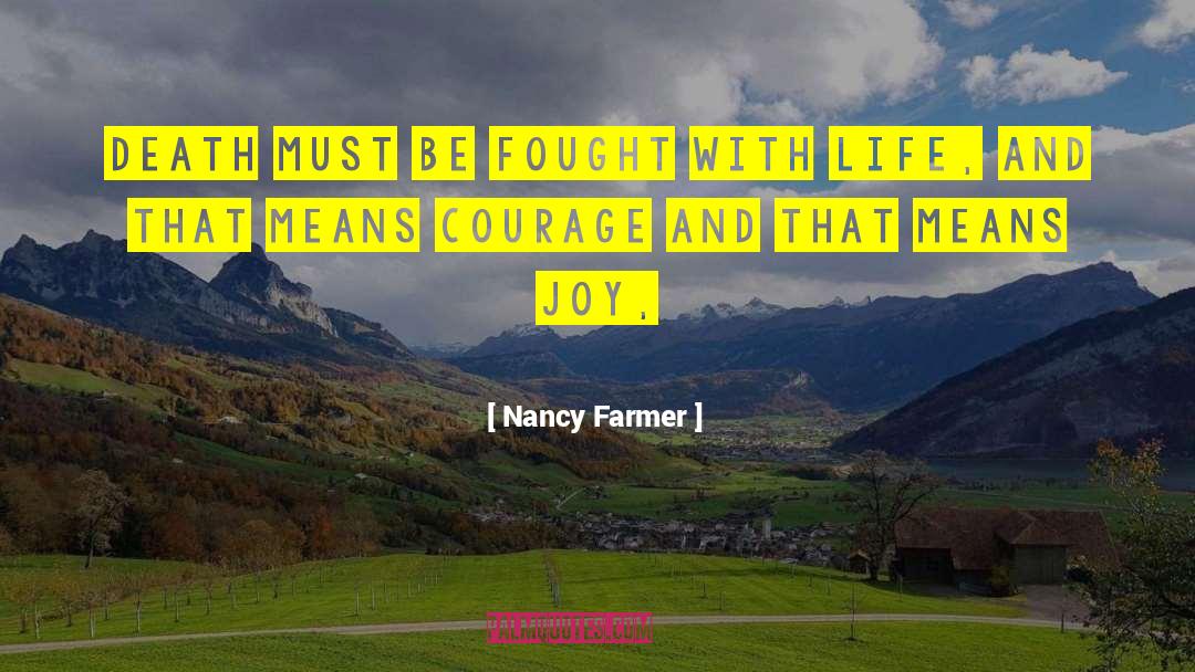 Nancy Brinker quotes by Nancy Farmer