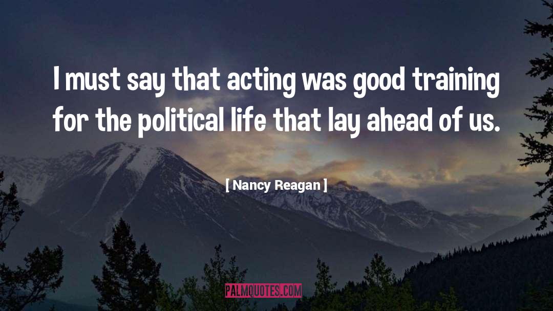 Nancy quotes by Nancy Reagan