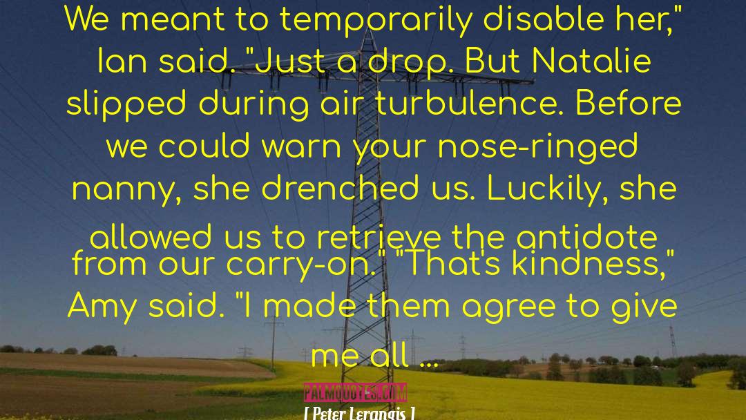 Nanny quotes by Peter Lerangis