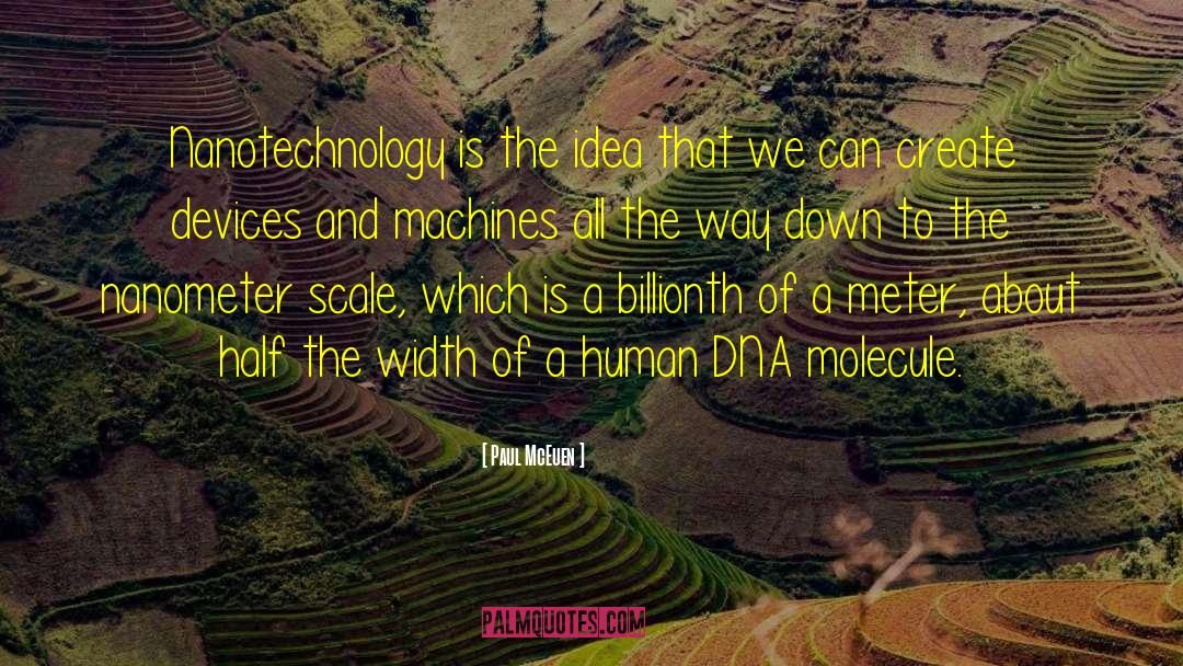 Nanotechnology quotes by Paul McEuen