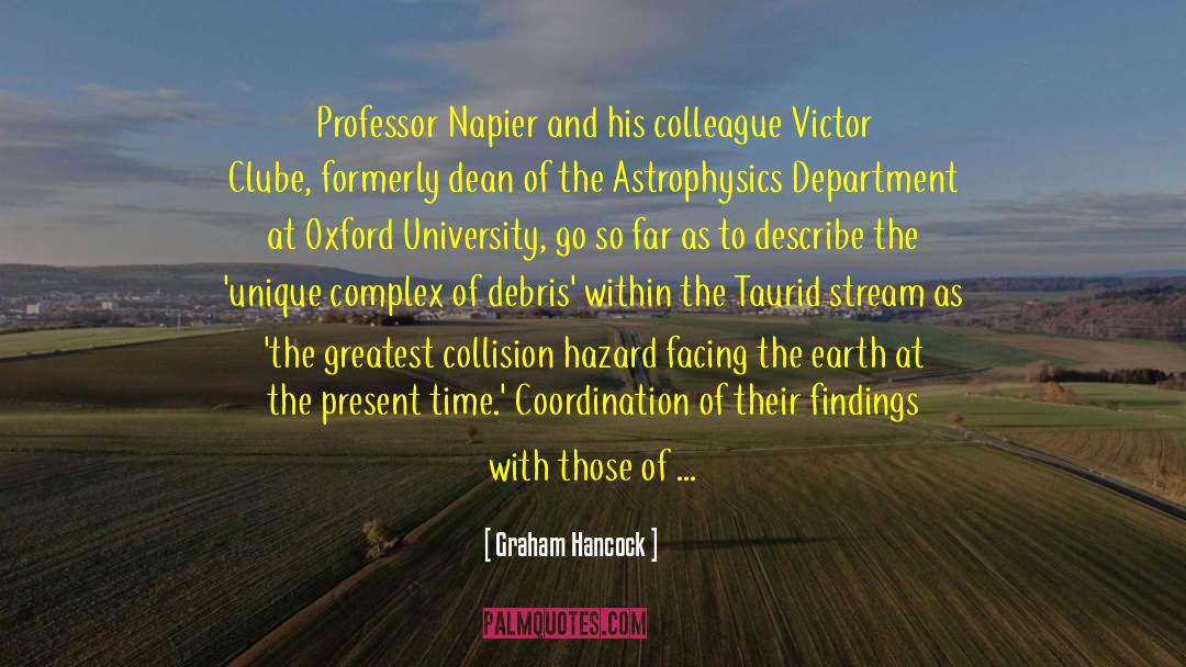 Napier quotes by Graham Hancock