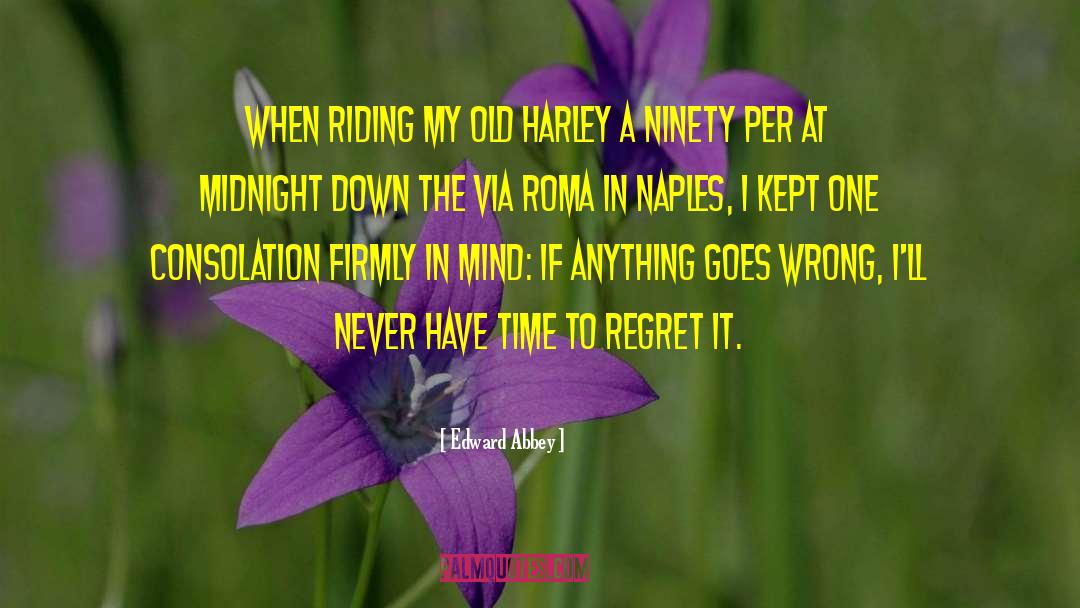 Naples quotes by Edward Abbey