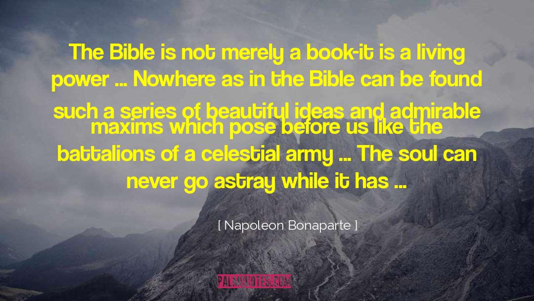 Napoleon Bible Quote quotes by Napoleon Bonaparte