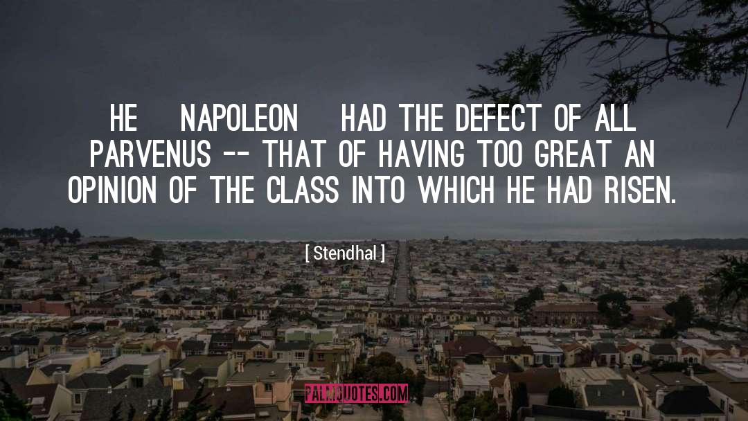 Napoleon Bible Quote quotes by Stendhal