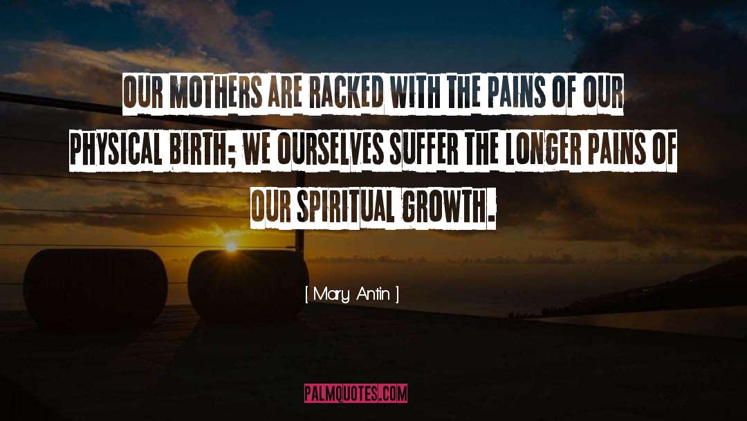 Narcissist Mothers quotes by Mary Antin