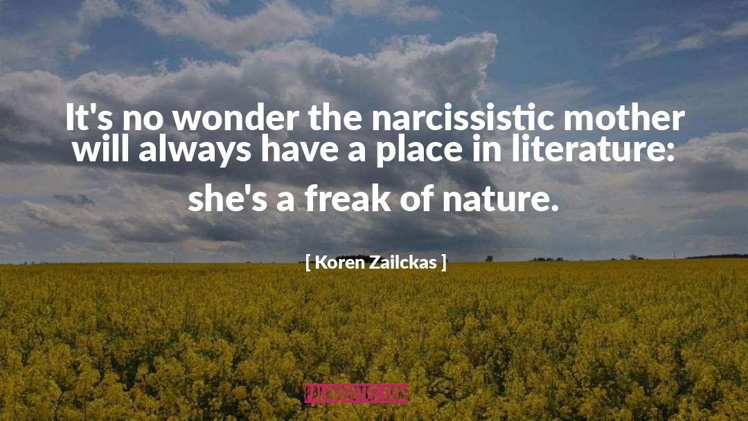 Narcissistic Mother quotes by Koren Zailckas