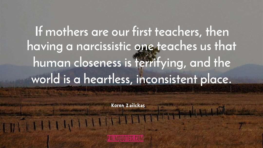 Narcissistic quotes by Koren Zailckas