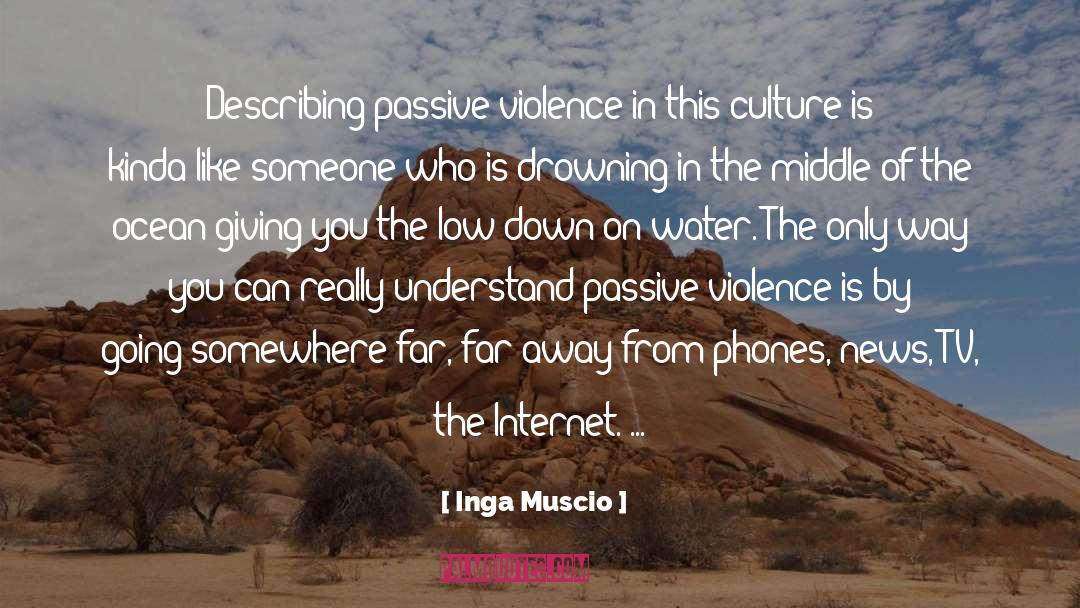 Narcissistic Violence quotes by Inga Muscio