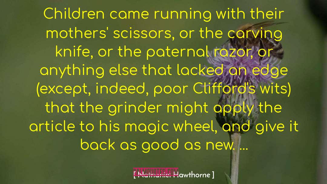 Nardellis Grinder quotes by Nathaniel Hawthorne