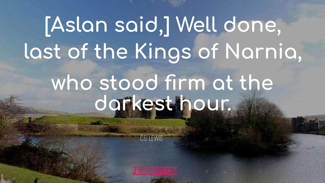 Narnia quotes by C.S. Lewis