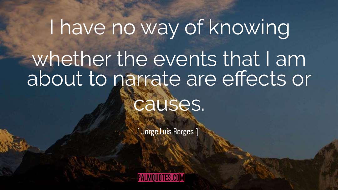 Narrate quotes by Jorge Luis Borges