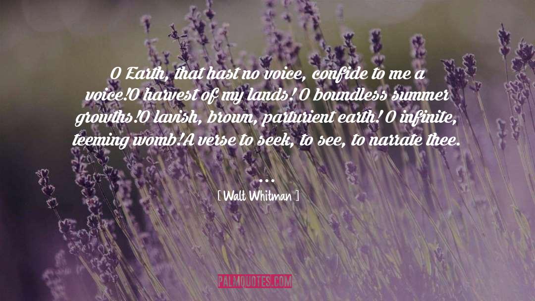 Narrate quotes by Walt Whitman