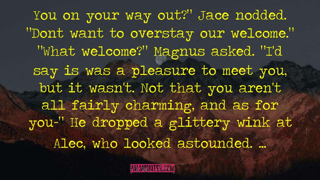 Narrated For You Alec quotes by Cassandra Clare